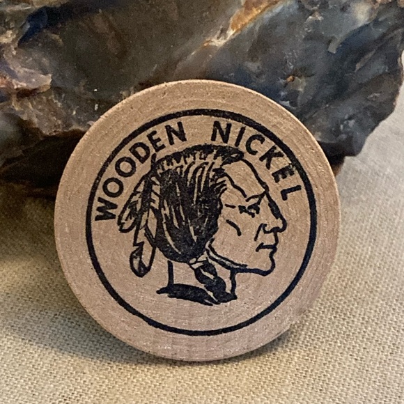 Vintage Wooden Nickel Fountain Of Youth St. Augustine Florida - Picture 2 of 4